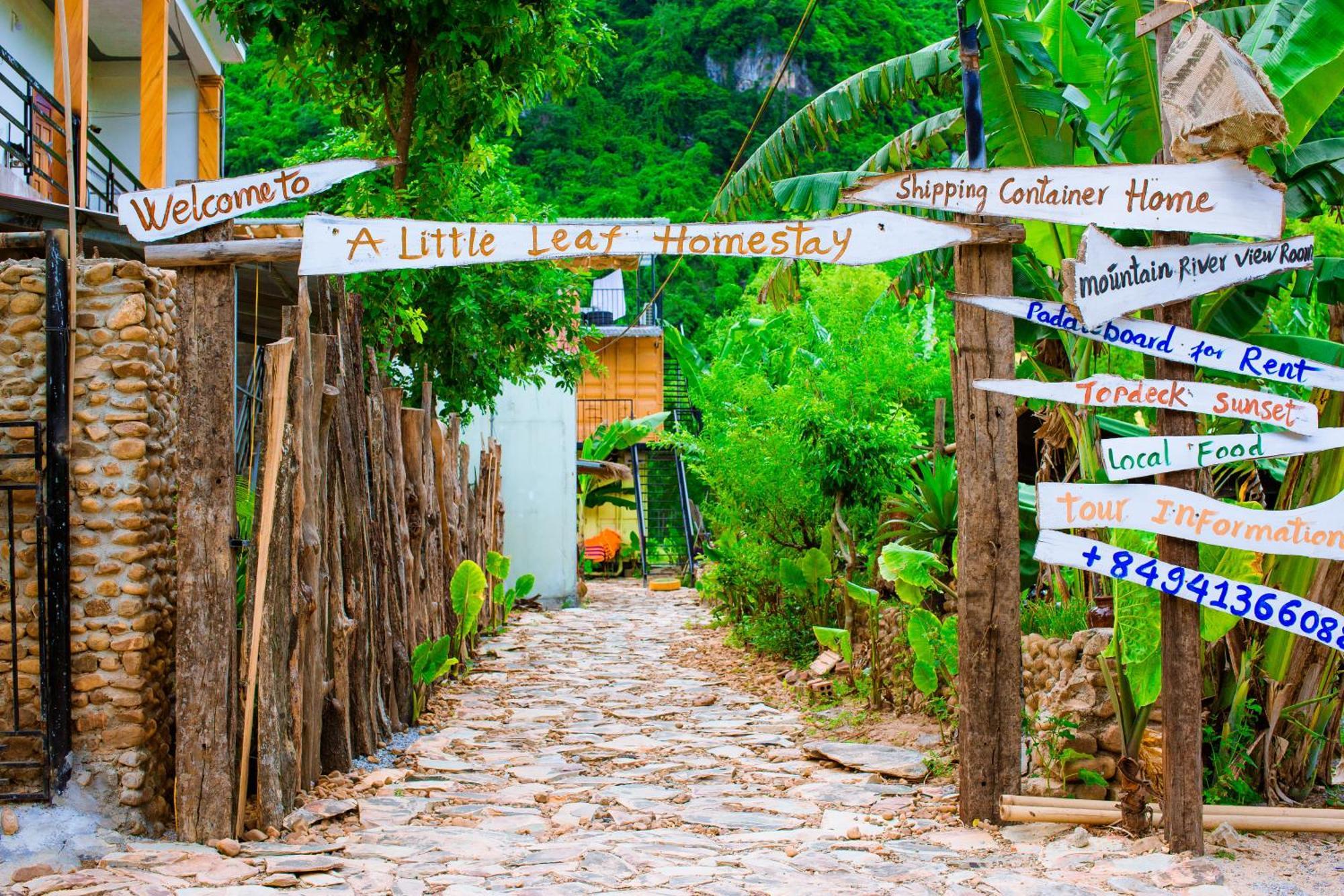 Phong Nha A Little Leaf Homestay Zewnętrze zdjęcie